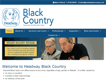 Tablet Screenshot of headwayblackcountry.co.uk